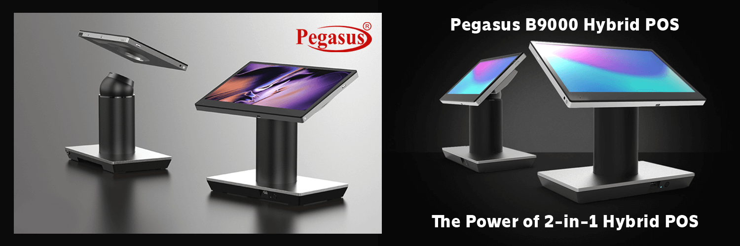 Pegasus B9000 Hybrid Ultra Slim Multi-Functional POS Terminal