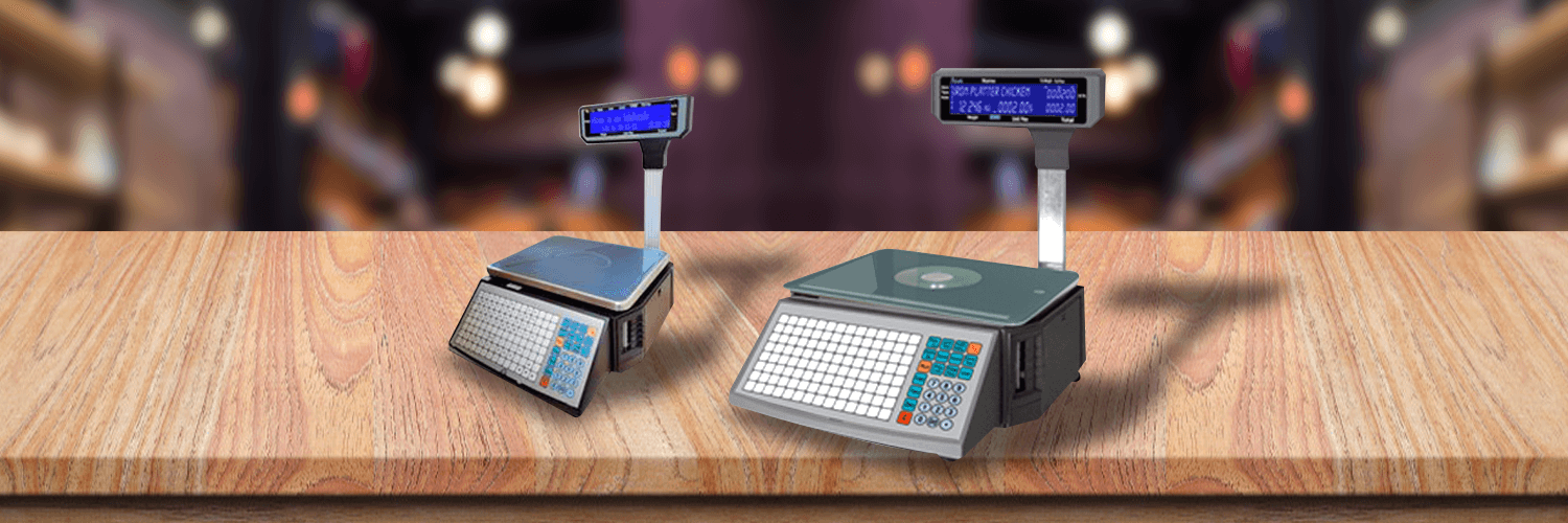 LS2600P Weighing Label Scale With Pole