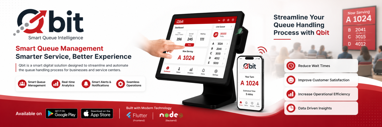 Qbit (Queue Management System) Prj-168 