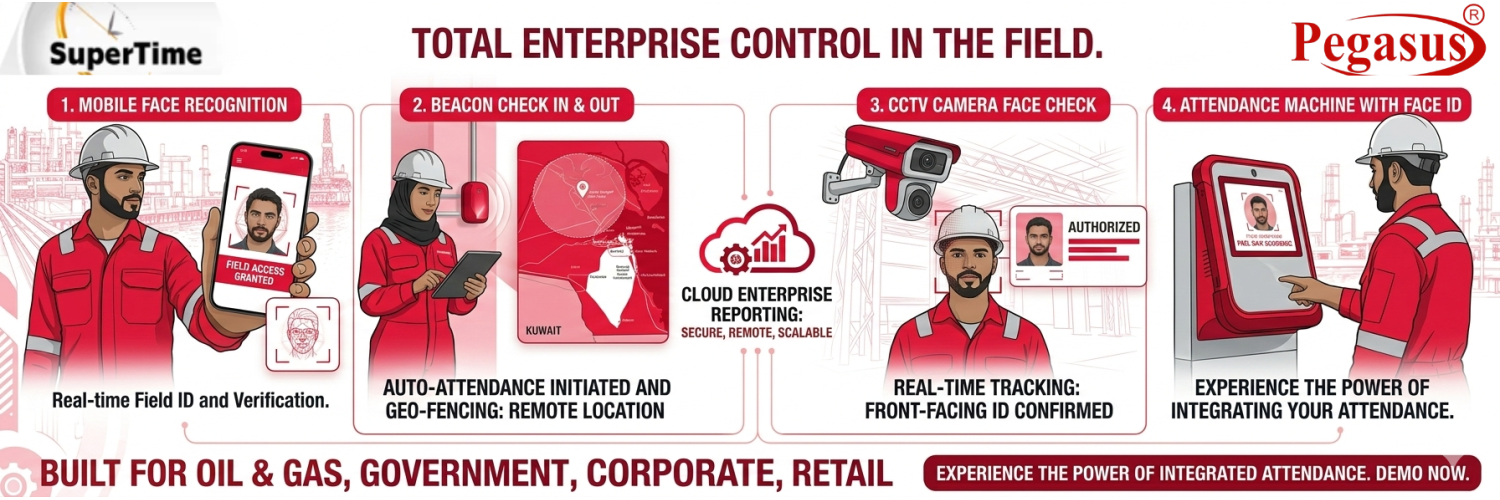 SuperTime -  Mobile - Attendance & Tracking system 